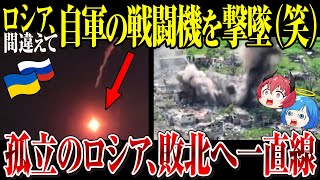 【ゆっくり解説】ロシア軍、自軍の貴重な航空戦闘機を撃ち落とす「Su-35を誤って撃墜」露の孤立加速→敗北へ一直線【ウクライナ情勢】