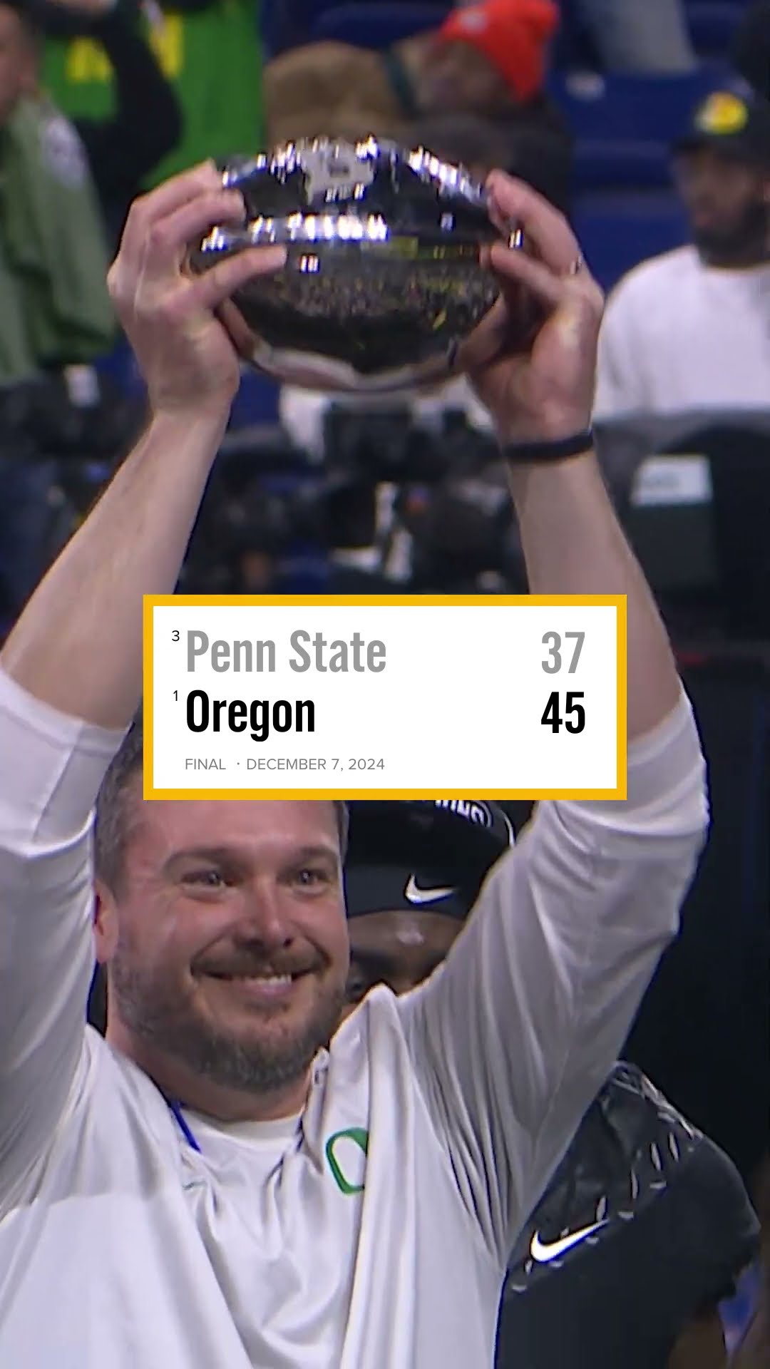 Oregon on Top ? #bigten #championship #oregonducks #Collegefootball #oregonfootball