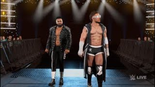 WWE RAW Bullet Club(Carter Lewis and Tama Tonga) VS The Judgment Day(Austin Clark and Cam Givin)
