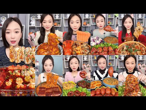 CHINESE EATING ASMR | MUKBANG |Chinese Mukbanger |