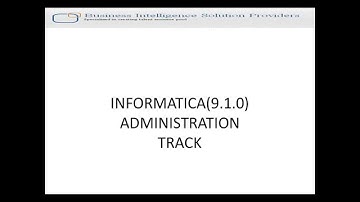 Informatica Architecture