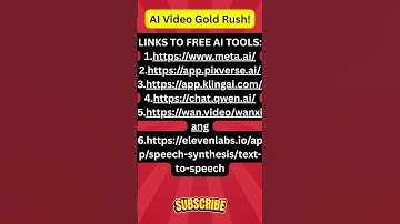 2025 Free AI Tools| 6 Must-Have #youtubeautomation #tiktokautomation