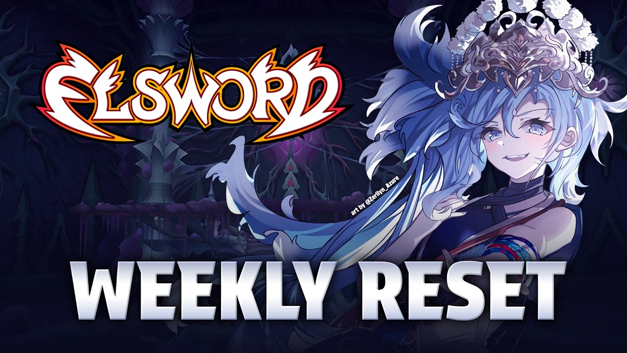 【ELSWORD】WEEKLY RESET!!  CP speedrun cuz I wanted to get to d3 raid T-T