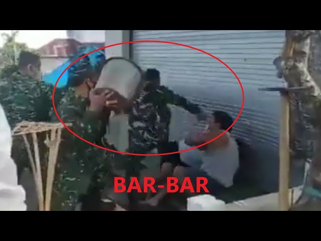 #Shorts The barbaric behavior of Indonesian soldiers towards civilians class=