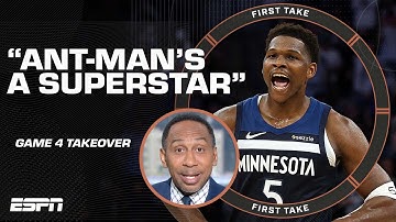 ANT-MAN’S A SUPERSTAR ⭐ Stephen A. praises Edwards for EPIC Game 4 performance | First Take