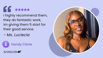 Handy Clone Script Review: Luclecia Highly Recommends Sangvish