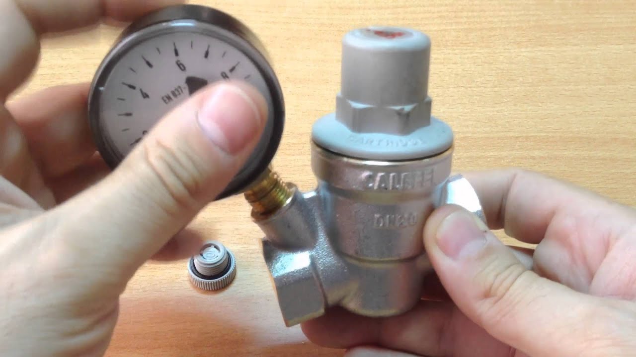 Válvula reductora de presión de agua 