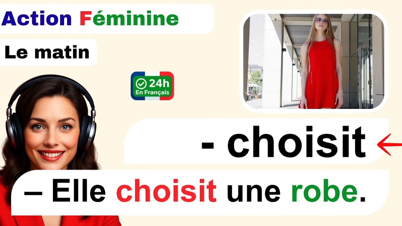 24h En Français : Du Matin au Soir — Répète avec moi P3.