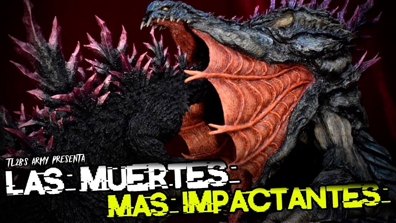 Las 10 Muertes Mas Impactantes de la Saga de Godzilla