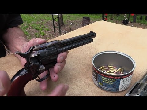 uberti cattleman 22 lr single action revolver youtube