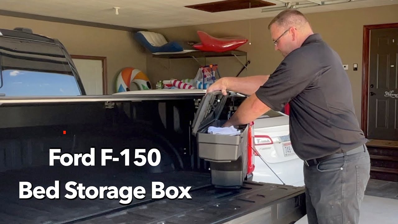 Ford F-150 Swinging Bed Storage Box - YouTube