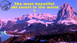 Val Gardena ski resort review 4K I Ski Resorts Video