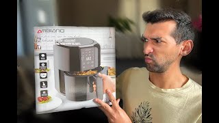 Friteuse a Aire Chaud de Aldi Ambiano - Unboxing , test et avis