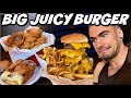 CRAZY BURGER CHALLENGE IN OKLAHOMA CITY | Delicious "Six Shooter Burger" | Man Vs Food