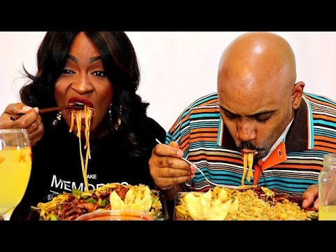 CHINESE TAKEOUT FEAST MUKBANG!