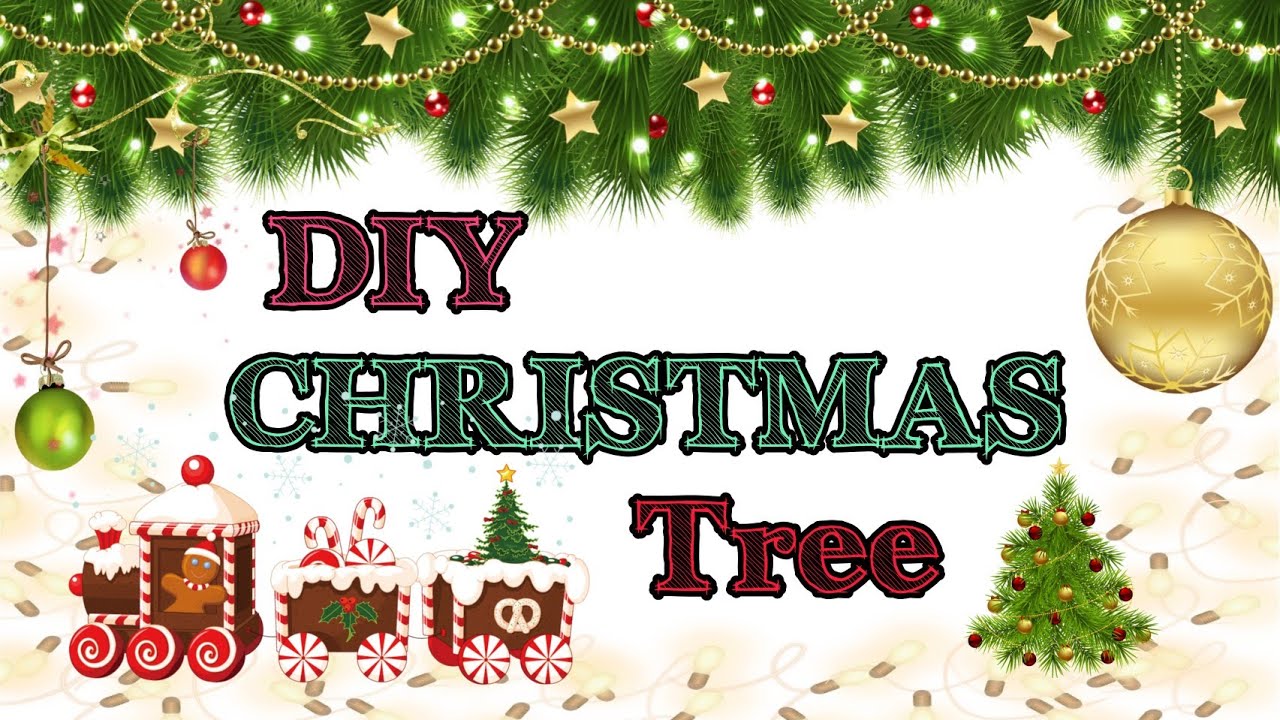 Christmas Tree Decoration Idea DIY Christmas Tree  Christmas Craft
