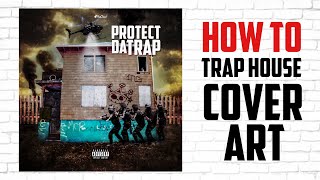 How to make album cover art on iphone | trap house | screenshot 5
