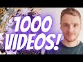 One thousand videos!