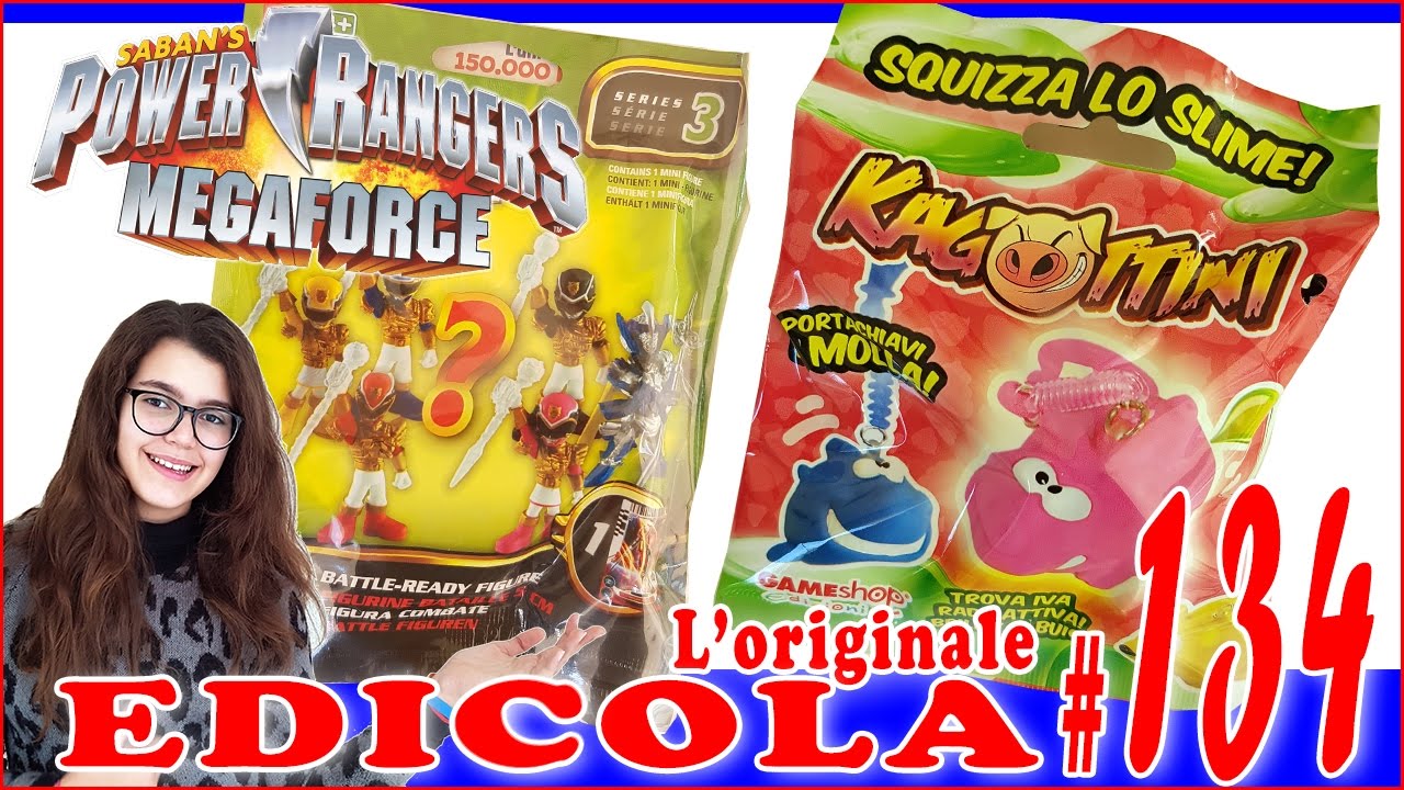 EDICOLA #134: CAGOTTINI Squizza lo SLIME & POWER RANGERS Saban’s ...