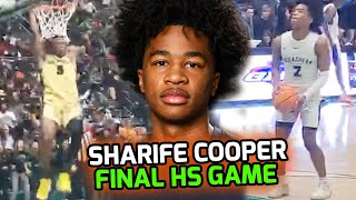 Sharife Cooper \& McEachern Fall Short In FINAL FOUR To #2 Ranked Grayson! Sharife Ends HS Career ⭐