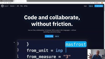 Start coding python with no install using repl.it
