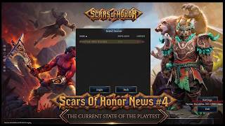 📰 Scars Of Honor MMORPG News #4  ► Current State Of The Playtest | Server Stability | Updates &amp; More