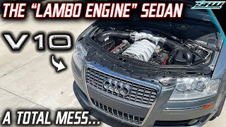 Can We Fix This 'Lambo V10' Audi S8? One Bad Owner Away From The Junkyard...