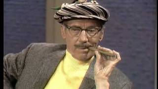 Groucho talks about cigars &amp; Chico &amp; Eden Hartford