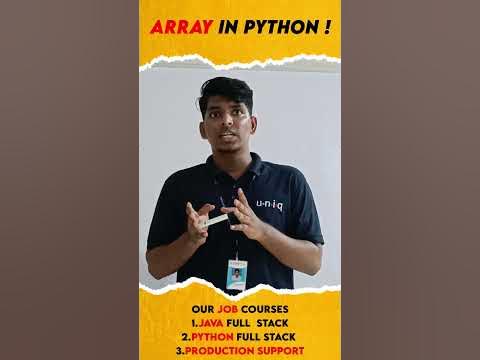 what is an array in python ? | Difference Between Python List and ...