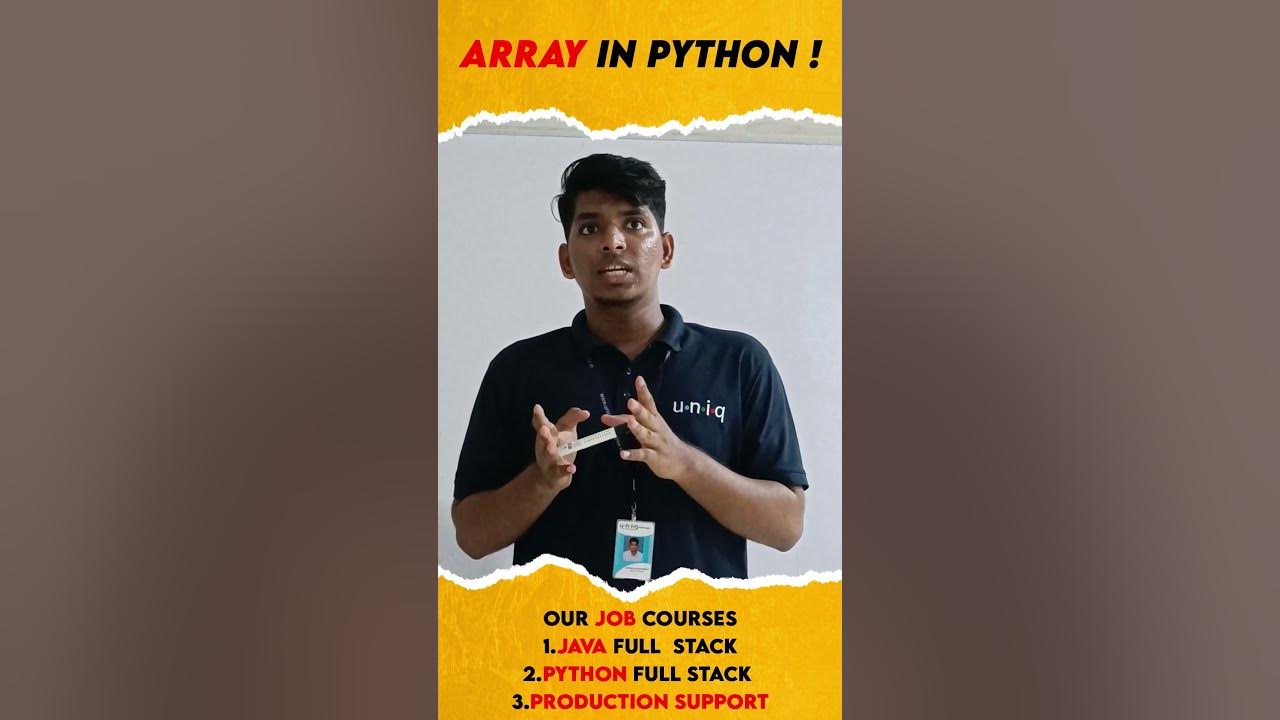 what is an array in python ? | Difference Between Python List and ...