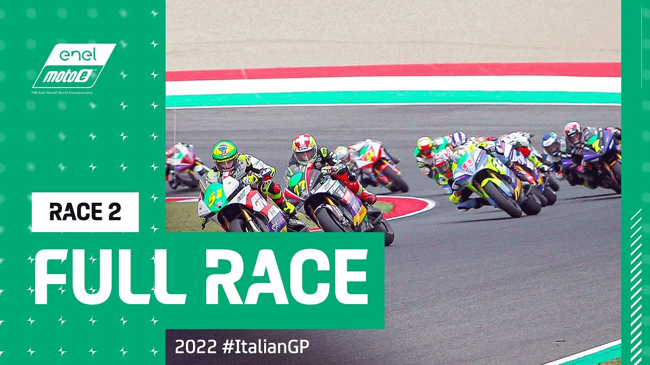 MotoE™ Full Race 2 | 2022 #ItalianGP 🇮🇹 - YouTube