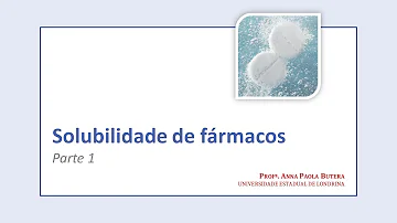 Como é possível melhorar a solubilidade de um fármaco?