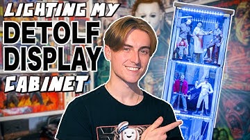LIGHTING UP MY DISPLAY CASE! | The BEST Detolf LED Lights! | Easy Tutorial