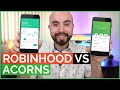 Acorns vs Robinhood App - Battle of Stock Market Apps For Beginners