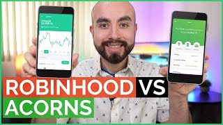 Acorns vs Robinhood App  Battle of Stock Market Apps For Beginners