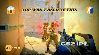 YOU WON’T BELIEVE THIS CLUTCH 😱 | CS2 INSANE MOMENT | CS2 MINI IPL MATCH