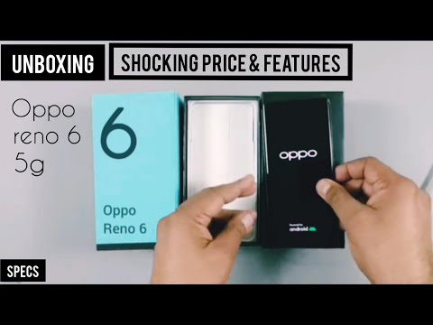 unboxing the all new Oppo reno6 5g smartphone.