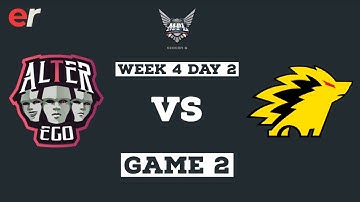 Alter Ego VS Onic Esports GAME 2 MPL ID S6 Week 4 Day 2