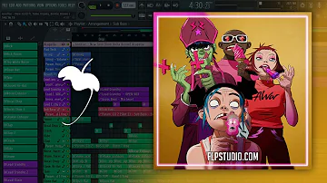 Gorillaz - New Gold feat. Tame Impala, Bootie Brown Dom Dolla Remix (FL Studio Remake)