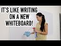 Don't Throw Out Your Whiteboard Until You Watch This! | How To Renew Your Dry Erase Board + Update