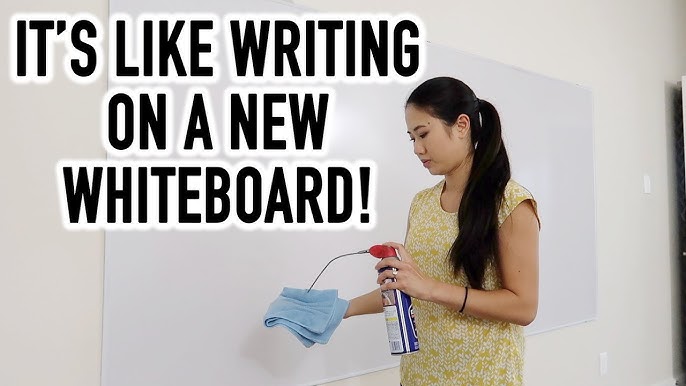 Giant Whiteboard for Wall DIY Cheap! Custom Marker Holder for Home