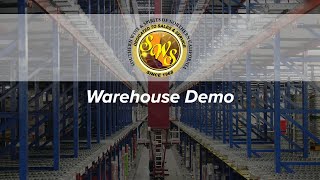 AS/RS Warehouse Demo in Southern WIne & Spirits of California