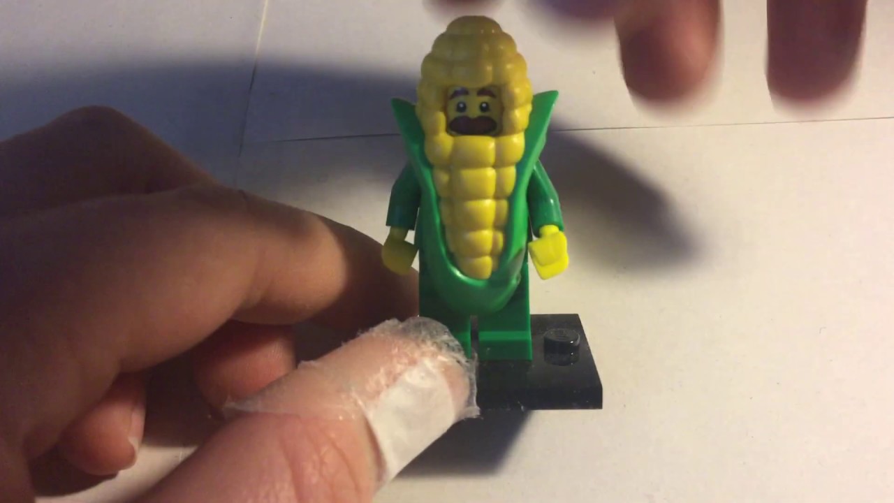 Lego Minifigures Series 17 Corn Cob Guy YouTube