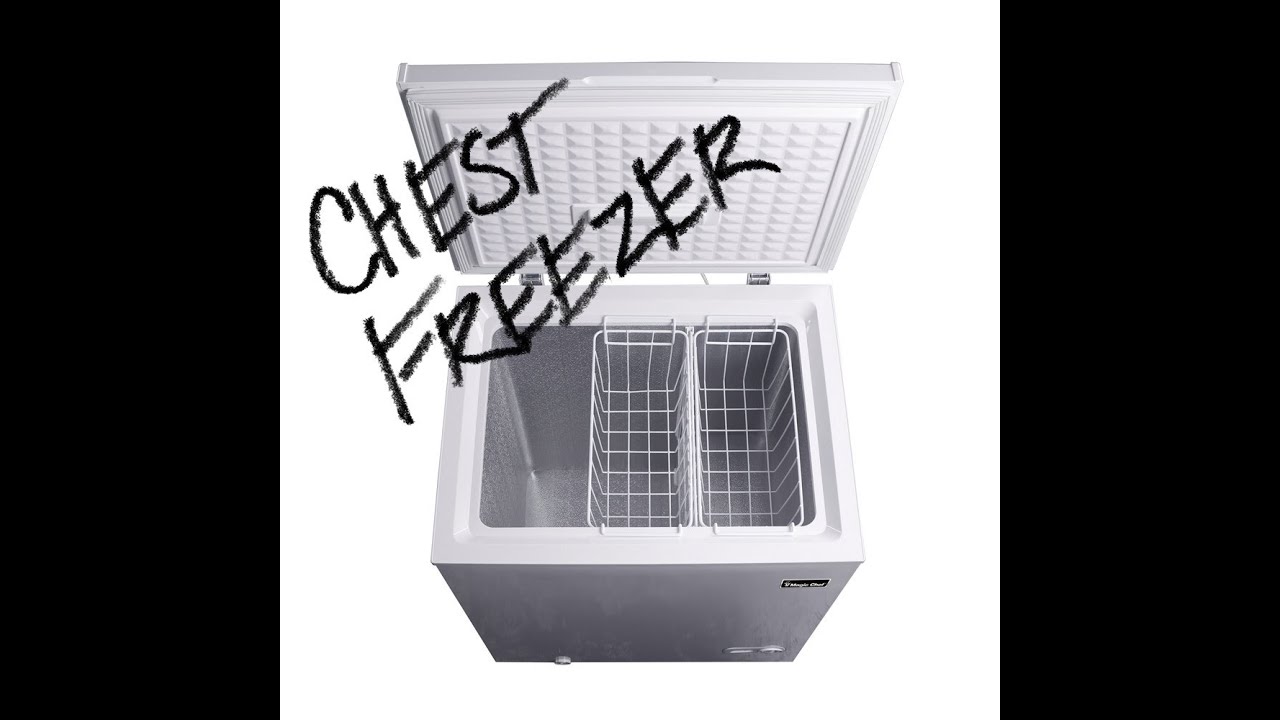 Magic Chef 5.0 Chest Freezer - Unboxing & Basic Set Up (Review) - YouTube