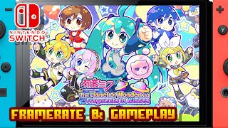 Hatsune Miku - The Planet Of Wonder And Fragments Of Wishes - Nintendo Switch-Framerate & Gameplay