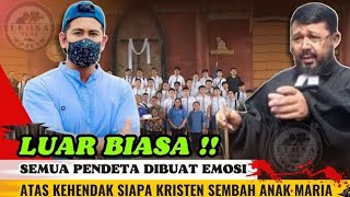 GEMPARRR‼️SEMUA PENDETA EMOSI ~ Atas Kehendak Siapa KRISTEN Menyembah Anak MARIA ??