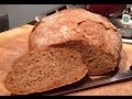 No Knead Rye Bread - How to make homemade rye bread