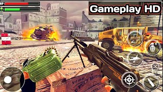 Wicked War Guns Shooter : Machine Gun Simulator Android Gamepaly HD | World War Games | Action Games screenshot 5
