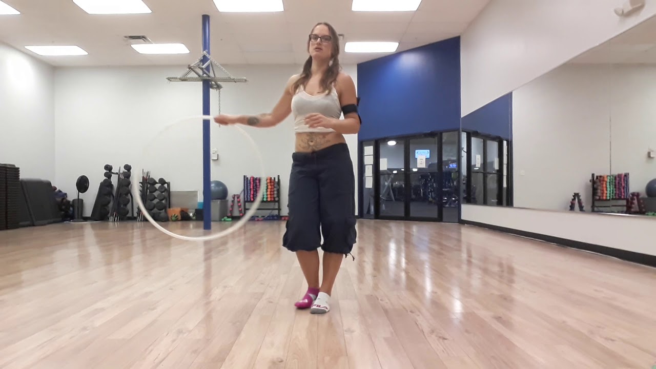 Hula hoop tutorial beginner passing YouTube