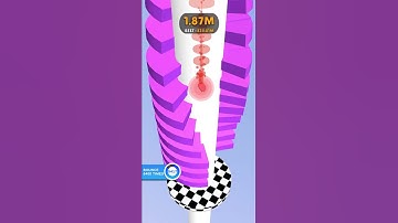 Helix Jump: ASMR Level 226 #helixjump #mobile #shorts